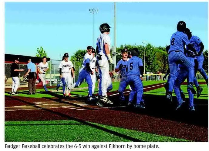 Badger baseball clinches senior night win