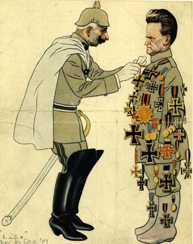 Bob La Follette cartoon, 1917