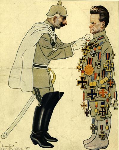 Bob La Follette cartoon, 1917