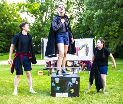 Summit Players Theatre performing William Shakespeare's "Much Ado About Nothing" in 2022
