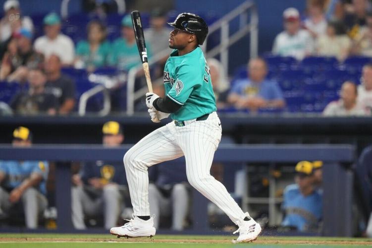 Brewers Marlins Baseball