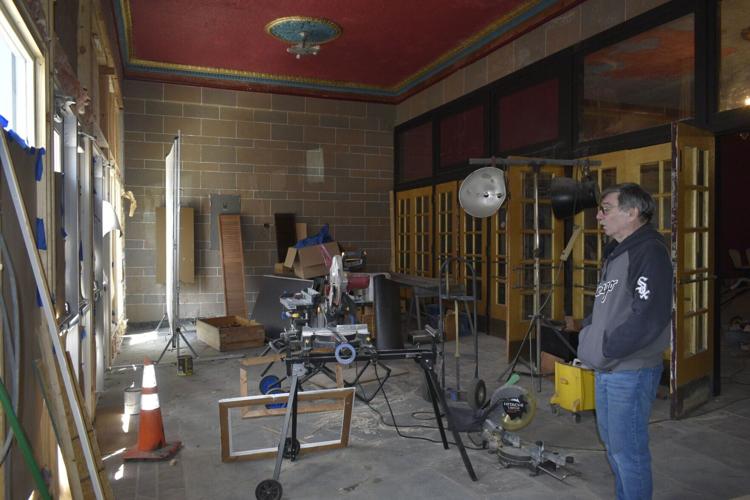 Kenosha Theatre outer foyer