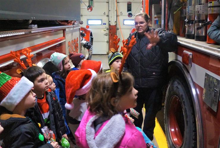 Walworth Fire/Rescue station tour by firefighter/AEMT Molly Forstrom