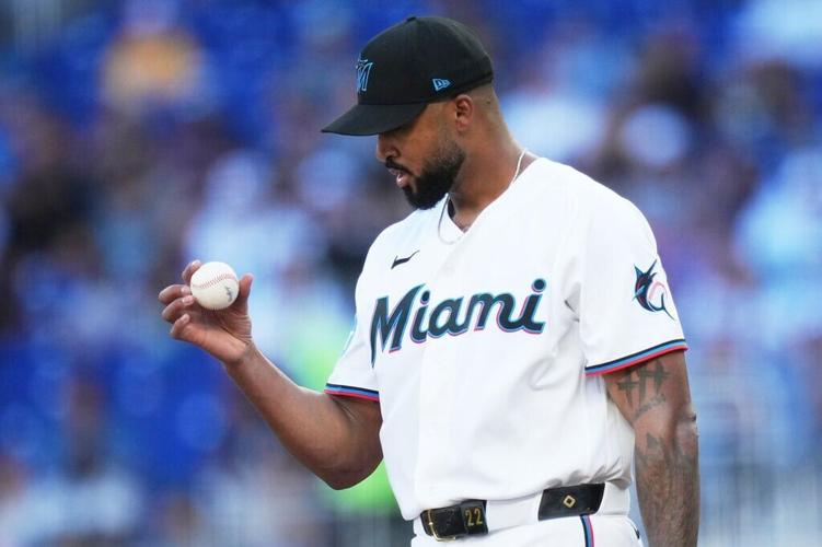 Brewers Marlins Baseball