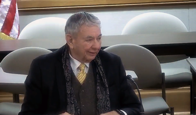 Former Gov. Tommy Thompson as Republicans cast Wisconsin's 10 electoral college votes for Donald Trump