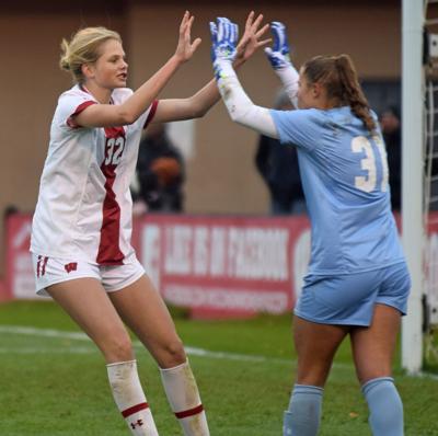 Wisconsin defender Hailey Baumann