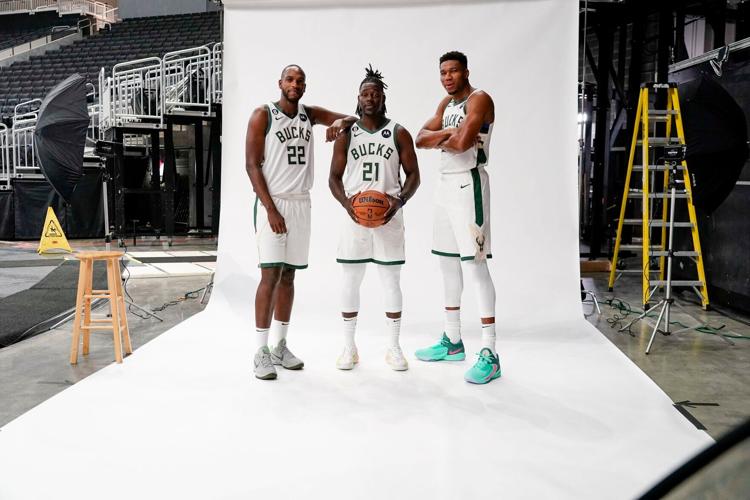 Bucks Media Day Basketball