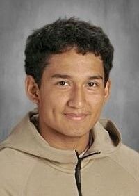 Big Foot Union High School junior Clemente Olague, of Sharon