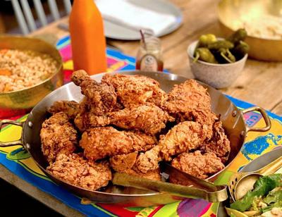 Cooks Venture fried chicken