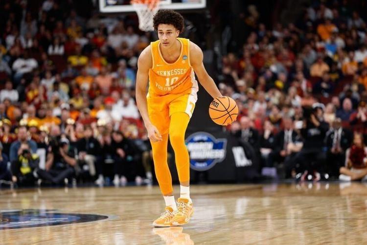 Nate Ament, a 6-10 forward, got off to a slow start at Tennessee in his freshman season but heated up as the season went on.