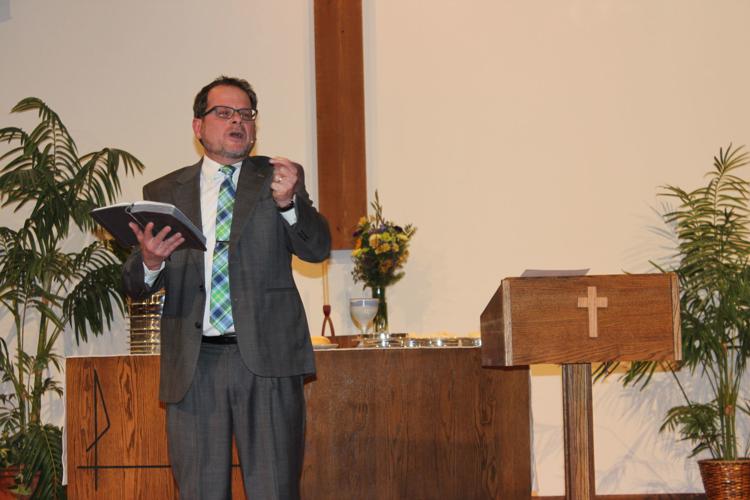 Pastor Terry in service 1