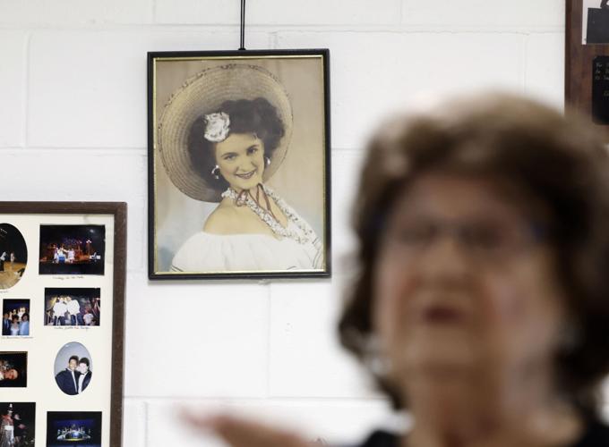 Teenage portrait of Betty Hayes-Baxter