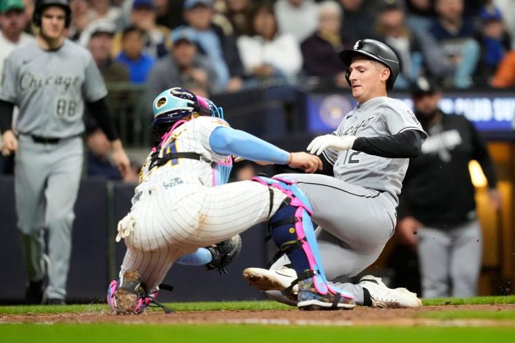 White Sox Brewers Baseball