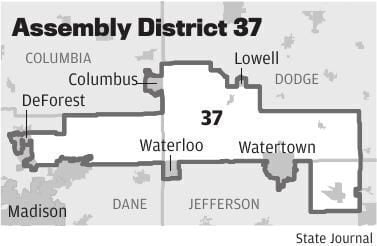 Assembly District 37 map