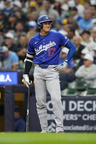 BASEBALL-MLB-MIL-LAD/