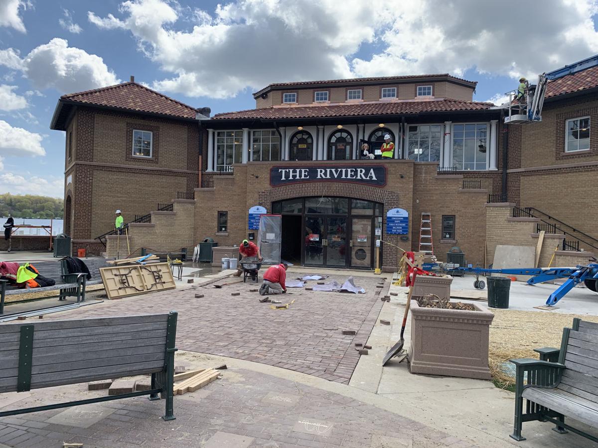 A renovation project to the Riviera is almost completed