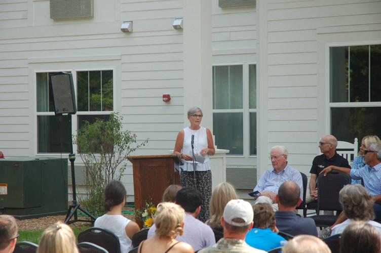 Wendy Soderquist-Togami at Aug. 4 ribbon cutting