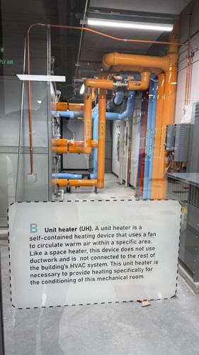 Red Apple K-8 STEAM School sign