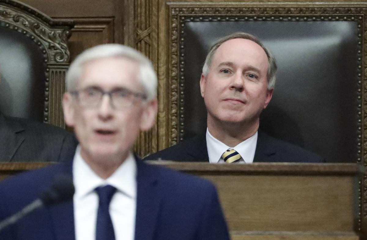 Tony Evers, Robin Vos