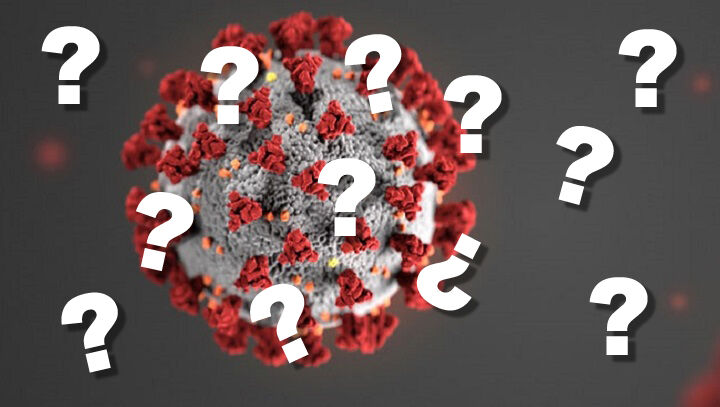 Coronavirus COVID-19 questions question marks teaser