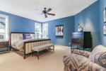 The master bedroom