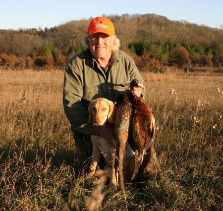 Gary Engberg, Katie and pheasant