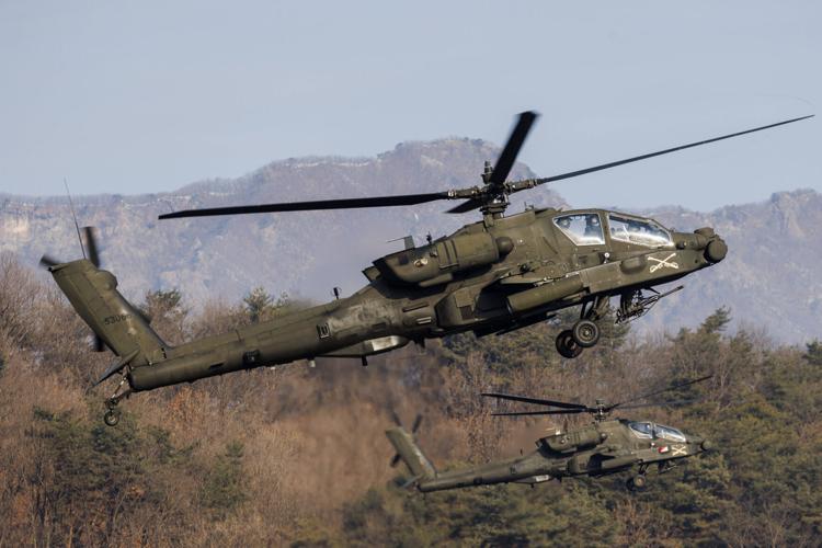 Combined Arms Live Fire Excercise between ROK, US Armies