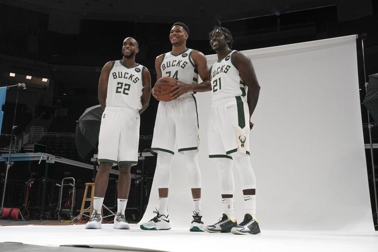 Bucks Media Day Basketball