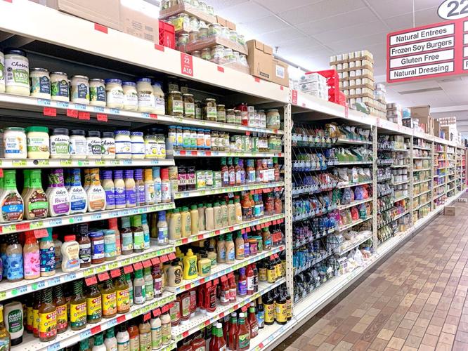Natural food aisle
