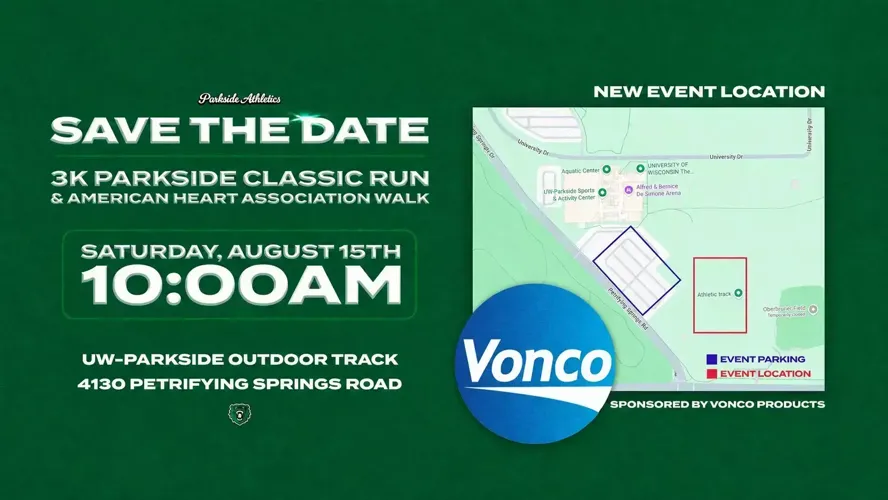 Parkside To Host Fifth Annual Parkside Classic 3k and American Heart Association Walk, Sponsored by Vonco Products