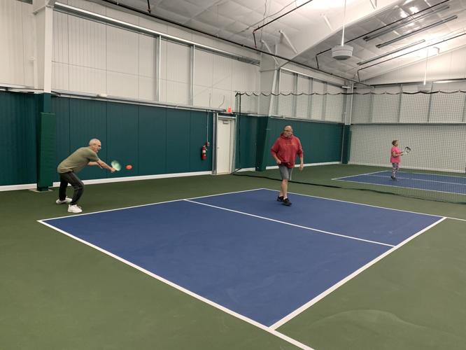 The new pickleball facility features six courts for players