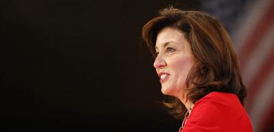 Kathy Hochul will lead a state still grappling with Covid. With what approach?