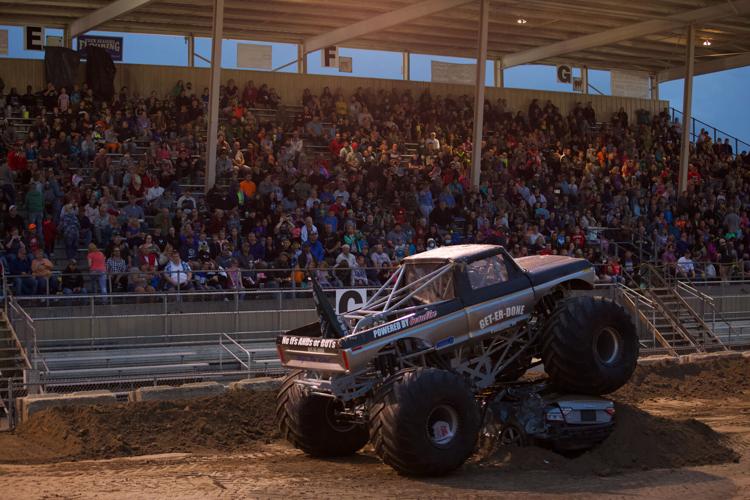 Monster trucks at Walworth County Fair