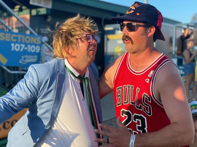 Chris Farley impersonators