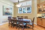 The dining room