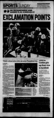 WSJ Sports cover - Dec. 2, 2012