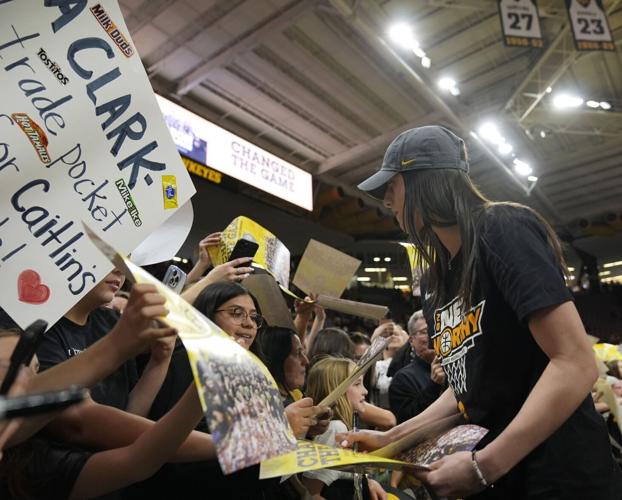 Iowa Clark Farewell Basketball