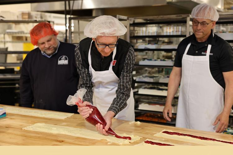 Gov. Evers makes kringle at O&H