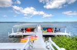 the dock