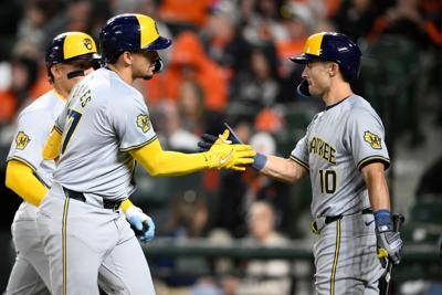 Brewers Orioles Baseball