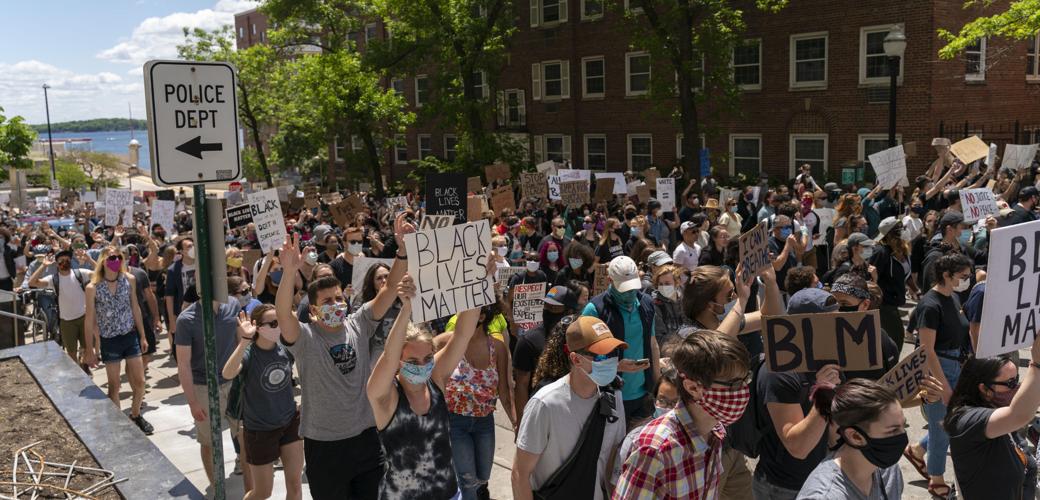 "Justice for George" rally in Madison