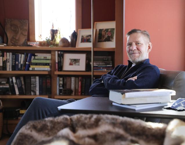 Wolff relaxing at home