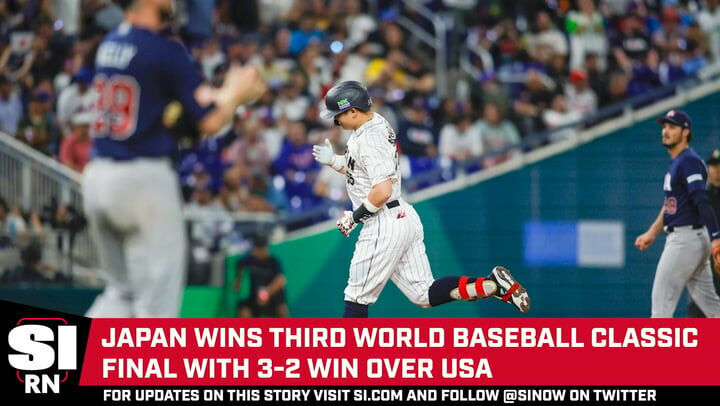 Shohei Ohtani strikes out Mike Trout to close out Japan’s win over USA in  World Baseball Classic