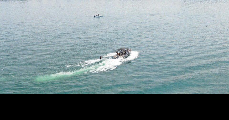 Wake surfing growing in popularity; 23yearold's surfing lesson