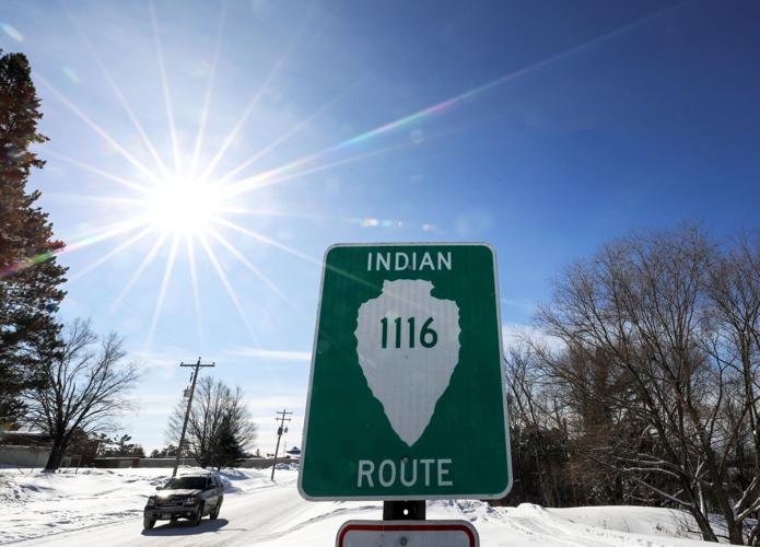 The barricades of Lac du Flambeau