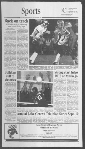 Sept. 8, 2005 edition of the Lake Geneva Regional News Sports
