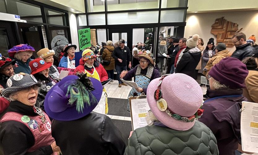 Raging Grannies of Madison in DeForest