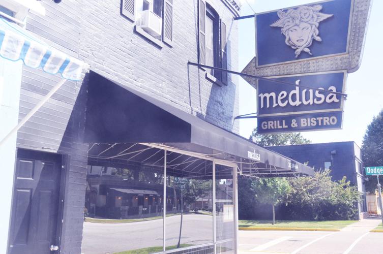 Medusa Grill & Bistro, 501 Broad St., has been open for about 10 years and currently is listed or sale