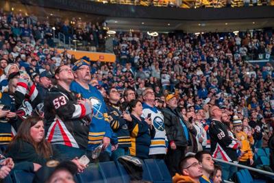 Fans return to Sabres games as team improves, but there still are plenty of empty seats