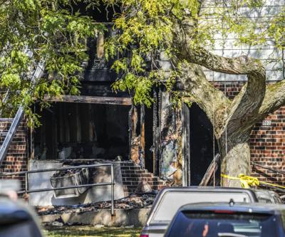 Apartment fire